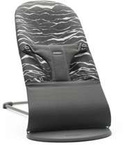 BabyBjorn® Bliss Cotton recliner-bouncer | Anthracite Landscape Print