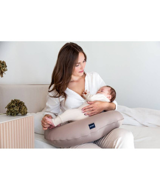 Poofi® nursing pillow 100% organic cotton | Chocolate