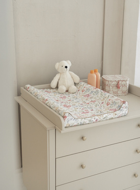Pinio Miloo chest of drawers 3 drawers + 1 door champagne