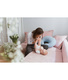 Poofi® nursing pillow 100% organic cotton | Dusty Blue