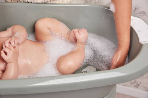 Bébé-jou® Sense Edition bathtub with sensor | Breeze Green