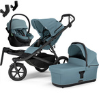 Thule® Urban Glide 3 | 2in1 set | multifunctional 3-wheel jogging stroller | Blue Mid
