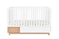Bellamy |Nomi | Crib | 140x70 | White + Natural