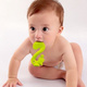 Mombella teether toy squirrel light blue
