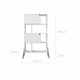 Bellamy Lotta snow bookcase
