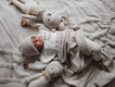 Yosoy® Merino Wool 100% STARS cream melange blanket