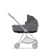 Cybex® Platinum Mios 3.0 Lux Carry Cot gondola | Simply Flowers Grey Fashion Collection