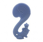 Mombella teether toy squirrel light blue