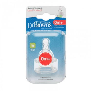 BROWNS | Bottle pacifier standard level 1(0-3 months)