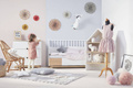 Bellamy |Nomi | Łóżeczko | 140x70 | White + Natural 