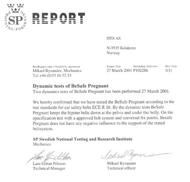 BeSafe | Pregnancy belt adapter