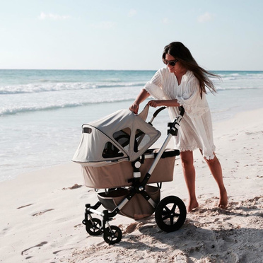 Bugaboo® Fox 3 / Cameleon 3 Plus Breezy Sun Canopy airy summer shelter | Pine Green