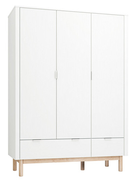 Pinio Miloo 3 door closet white