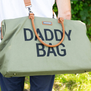 Childhome | Daddy Bag | Duża Torba Podróżna | Kanwas Khaki 