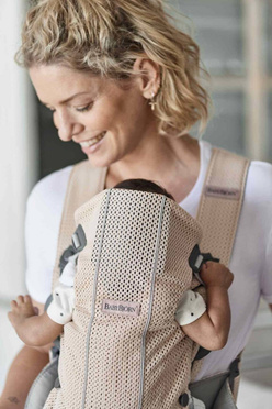 BABYBJORN CARRIER | MINI 3D MESH | DUSTY PINK