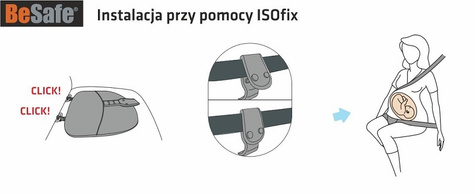 BeSafe | Pregnancy belt adapter with isofix