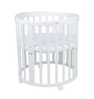 Waldin® łóżeczko 7w1 Owal