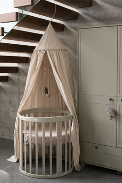 Waldin® 7in1 Oval crib