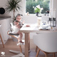 Stokke® Nomi® 3-in-1 set, ergonomic feeding chair | Natural White