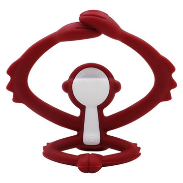 Mombella |  Gryzak Uspokajający Małpka | Chimney red