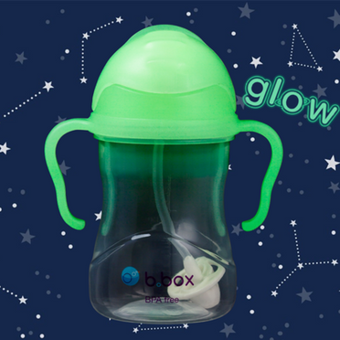 B.Box® N! innowacyjny bidon ze słomką | Glow in the dark  