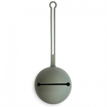 Mushie | Pacifier Case for Stroller | Ball Dried Thyme