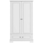 Bellamy® Ines tall 2-door closet 'tall' | Elegant White