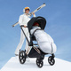 Cybex® Platinum Luxury Winter Footmuff puchowy śpiworek zimowy | Nautical Blue