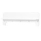 Pinio Moon hanging shelf with hangers | White