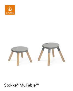 Stokke® MuTable™ V2 chair | Storm Grey