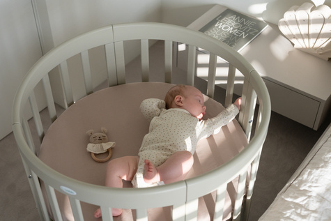 Waldin® 7in1 Oval crib