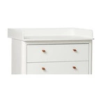 LEANDER - Classic™| White dresser changing table