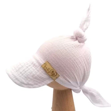 Baby In World® muslin wrap with visor
