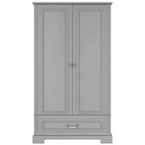 Bellamy® Ines wysoka szafa 2-drzwiowa 'tall' | Neutral Grey