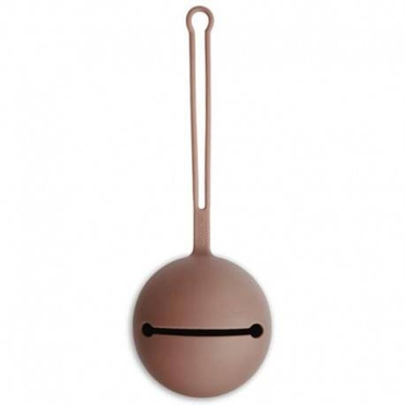 Mushie | Stroller pacifier case | Ball Cloudly ball