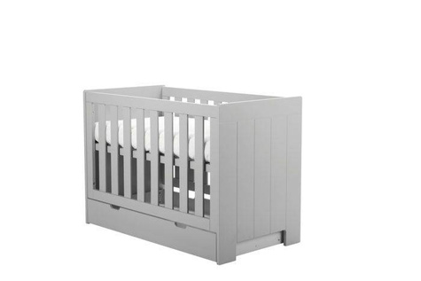 Pinio | Calmo | Crib 140 x 70 | Grey