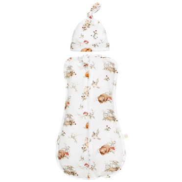 Yosoy® Retro balloons baby hugger with cap S