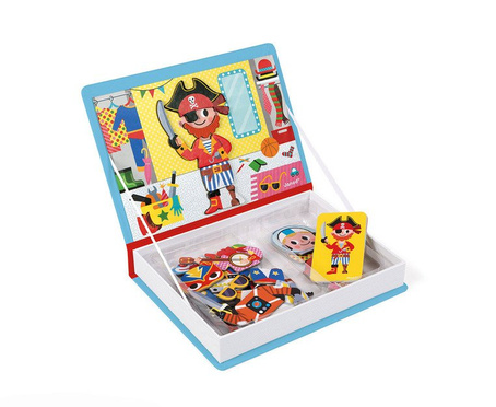 Janod | Magnetibook | Magnetic Puzzle | Costumes | Boy