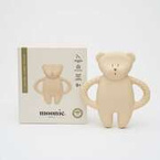 Moonie Teddy Bear Sand teether made of natural rubber