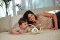 Tiny Love carousel tummy time interactive toy Chic