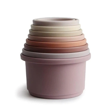 Mushie Tower of Petal Cups