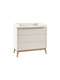 Pinio Miloo chest of drawers 3 drawers + 1 door champagne
