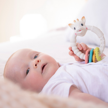 Sophie la Girafe® by Vulli® Teething ting | Colorful teether on a wheel