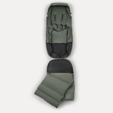Bugaboo® Footmuff winter sleeping bag | Midnight Black