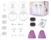 Neno® SOLE TWIN wireless, shell, electronic breast pump
