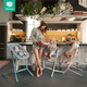 Cybex® Lemo 2™ 4-in-1 set, ergonomic chair + baby set + tray | Pearl Pink