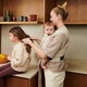 Stokke® Limas™ Carrier ergonomic sling-carrier for child from 3 to 15 kg | Terracotta OCS