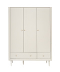 Pinio Miloo chest of drawers 3 drawers + 1 door champagne