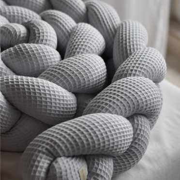 Waldin® Braid Wafer Light Gray