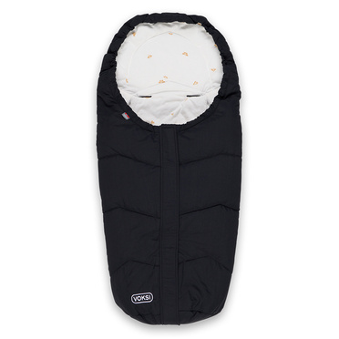 Lodger® waterproof double layer winter stroller sleeping bag light gray Taslon Drizzle